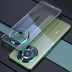 Coque Ultra Fine TPU Souple Housse Etui Transparente H05 pour Realme 11 Pro 5G Vert