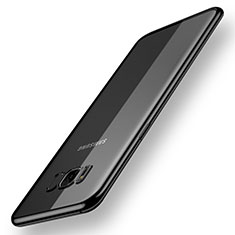 Coque Ultra Fine TPU Souple Housse Etui Transparente H05 pour Samsung Galaxy S8 Plus Noir