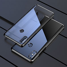 Coque Ultra Fine TPU Souple Housse Etui Transparente H05 pour Xiaomi Mi Mix 3 Noir