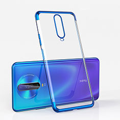 Coque Ultra Fine TPU Souple Housse Etui Transparente H05 pour Xiaomi Poco X2 Bleu