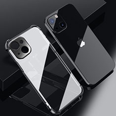 Coque Ultra Fine TPU Souple Housse Etui Transparente H06 pour Apple iPhone 14 Plus Noir