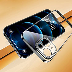 Coque Ultra Fine TPU Souple Housse Etui Transparente H07 pour Apple iPhone 13 Noir