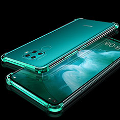 Coque Ultra Fine TPU Souple Housse Etui Transparente H07 pour Huawei Nova 5i Pro Vert