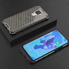 Coque Ultra Fine TPU Souple Housse Etui Transparente H08 pour Huawei Nova 5z Noir