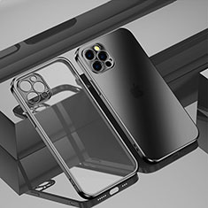 Coque Ultra Fine TPU Souple Housse Etui Transparente H11 pour Apple iPhone 15 Pro Noir