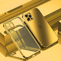 Coque Ultra Fine TPU Souple Housse Etui Transparente H11 pour Apple iPhone 15 Pro Or