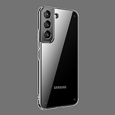 Coque Ultra Fine TPU Souple Housse Etui Transparente H11 pour Samsung Galaxy S22 5G Gris