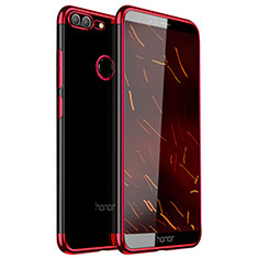 Coque Ultra Fine TPU Souple Housse Etui Transparente H16 pour Huawei Honor 9 Lite Rouge