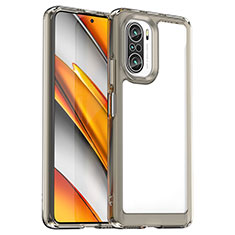 Coque Ultra Fine TPU Souple Housse Etui Transparente JS2 pour Xiaomi Mi 11X 5G Gris