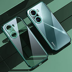 Coque Ultra Fine TPU Souple Housse Etui Transparente LD1 pour Huawei Honor 60 5G Vert