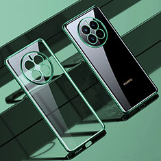 Coque Ultra Fine TPU Souple Housse Etui Transparente LD1 pour Huawei Mate 50E Vert