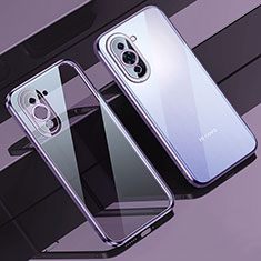 Coque Ultra Fine TPU Souple Housse Etui Transparente LD1 pour Huawei Nova 10 Pro Violet