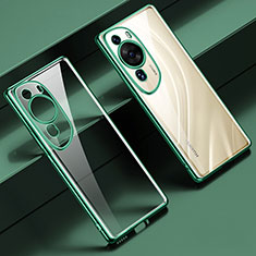 Coque Ultra Fine TPU Souple Housse Etui Transparente LD1 pour Huawei P60 Art Vert