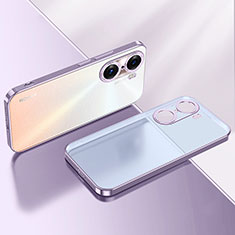 Coque Ultra Fine TPU Souple Housse Etui Transparente LD2 pour Huawei Honor 60 Pro 5G Violet