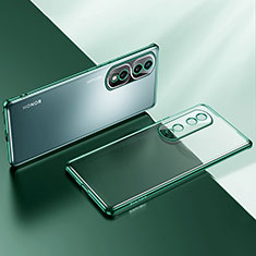 Coque Ultra Fine TPU Souple Housse Etui Transparente LD2 pour Huawei Honor 80 Pro 5G Vert