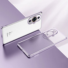 Coque Ultra Fine TPU Souple Housse Etui Transparente LD2 pour Huawei Nova 11 Pro Violet