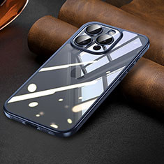 Coque Ultra Fine TPU Souple Housse Etui Transparente LD7 pour Apple iPhone 14 Pro Max Bleu