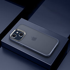 Coque Ultra Fine TPU Souple Housse Etui Transparente LD8 pour Apple iPhone 14 Plus Bleu
