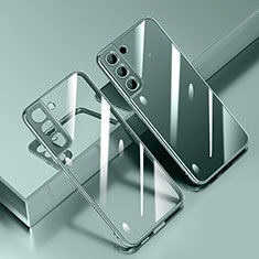 Coque Ultra Fine TPU Souple Housse Etui Transparente R01 pour Samsung Galaxy S21 5G Vert