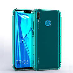 Coque Ultra Fine TPU Souple Housse Etui Transparente S01 pour Huawei Enjoy 9 Plus Vert