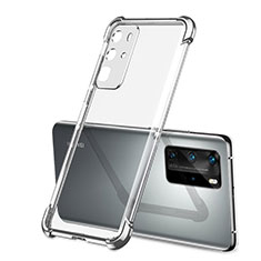 Coque Ultra Fine TPU Souple Housse Etui Transparente S01 pour Huawei P40 Pro Argent