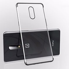 Coque Ultra Fine TPU Souple Housse Etui Transparente S01 pour OnePlus 7 Noir