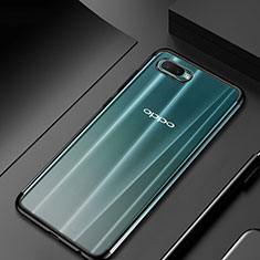 Coque Ultra Fine TPU Souple Housse Etui Transparente S01 pour Oppo RX17 Neo Noir