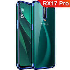 Coque Ultra Fine TPU Souple Housse Etui Transparente S01 pour Oppo RX17 Pro Bleu