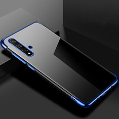 Coque Ultra Fine TPU Souple Housse Etui Transparente S02 pour Huawei Honor 20 Bleu