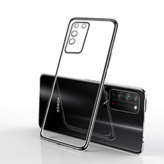 Coque Ultra Fine TPU Souple Housse Etui Transparente S02 pour Huawei Honor X10 5G Noir