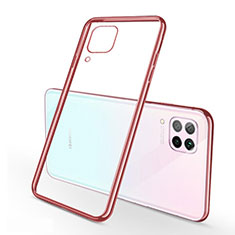 Coque Ultra Fine TPU Souple Housse Etui Transparente S02 pour Huawei Nova 6 SE Or Rose