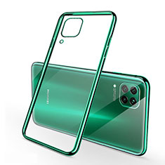 Coque Ultra Fine TPU Souple Housse Etui Transparente S02 pour Huawei Nova 7i Vert