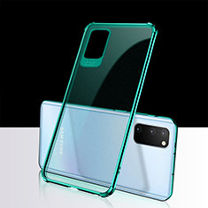 Coque Ultra Fine TPU Souple Housse Etui Transparente S02 pour Samsung Galaxy S20 5G Vert