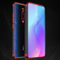 Coque Ultra Fine TPU Souple Housse Etui Transparente S02 pour Xiaomi Mi 9T Pro Rouge