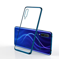 Coque Ultra Fine TPU Souple Housse Etui Transparente S02 pour Xiaomi Mi A3 Bleu