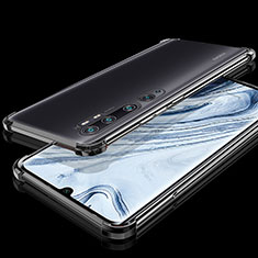 Coque Ultra Fine TPU Souple Housse Etui Transparente S02 pour Xiaomi Mi Note 10 Noir