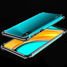 Coque Ultra Fine TPU Souple Housse Etui Transparente S02 pour Xiaomi Redmi 9A Noir