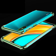 Coque Ultra Fine TPU Souple Housse Etui Transparente S02 pour Xiaomi Redmi 9i Vert