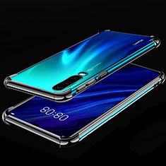 Coque Ultra Fine TPU Souple Housse Etui Transparente S03 pour Huawei P30 Noir