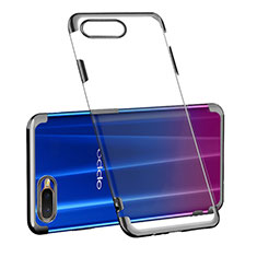 Coque Ultra Fine TPU Souple Housse Etui Transparente S03 pour Oppo K1 Noir