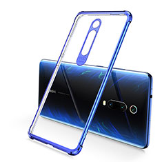 Coque Ultra Fine TPU Souple Housse Etui Transparente S03 pour Xiaomi Mi 9T Pro Bleu