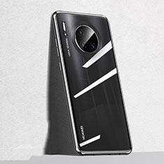 Coque Ultra Fine TPU Souple Housse Etui Transparente S04 pour Huawei Mate 30 Noir