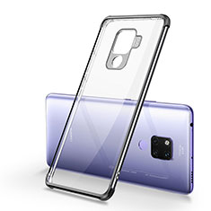 Coque Ultra Fine TPU Souple Housse Etui Transparente S05 pour Huawei Mate 20 X 5G Noir