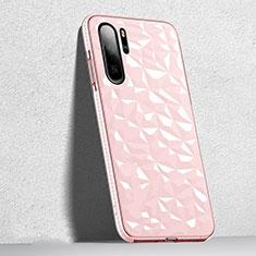 Coque Ultra Fine TPU Souple Housse Etui Transparente S05 pour Huawei P30 Pro New Edition Rose