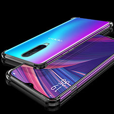 Coque Ultra Fine TPU Souple Housse Etui Transparente S05 pour Oppo R17 Pro Noir