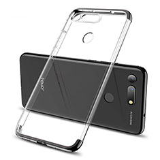 Coque Ultra Fine TPU Souple Housse Etui Transparente S06 pour Huawei Honor V20 Noir