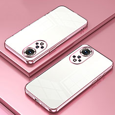 Coque Ultra Fine TPU Souple Housse Etui Transparente SY1 pour Huawei Honor 50 5G Or Rose