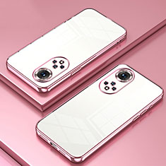 Coque Ultra Fine TPU Souple Housse Etui Transparente SY1 pour Huawei Honor 50 Pro 5G Or Rose