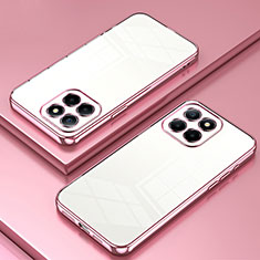 Coque Ultra Fine TPU Souple Housse Etui Transparente SY1 pour Huawei Honor 70 Lite 5G Or Rose