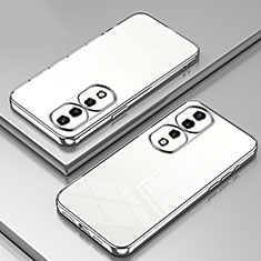 Coque Ultra Fine TPU Souple Housse Etui Transparente SY1 pour Huawei Honor 70 Pro 5G Argent